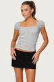 Oleana Gathered Bust Top