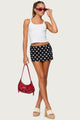 Noreen Polka Dot Mini Skort