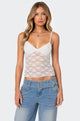 Eira Sheer Lace Tank Top